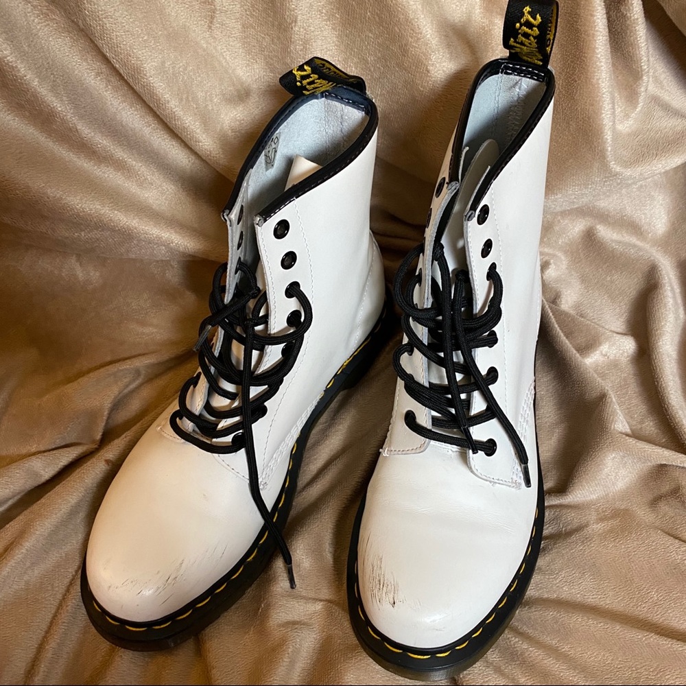 White Dr. Martens